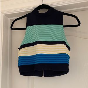 Endless Rose blue stripe tank top